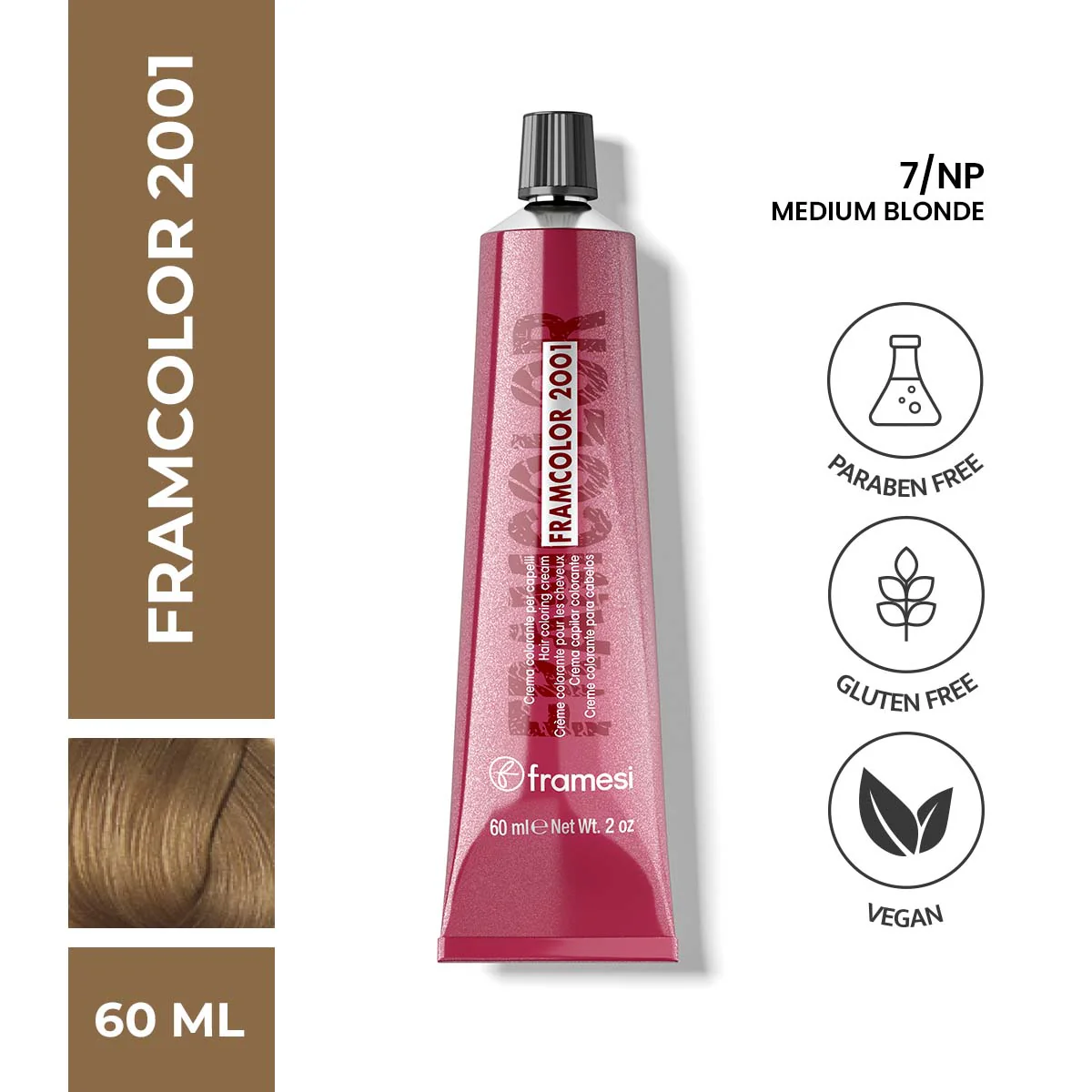 Framesi - FramColor 2001 - 7NP Medium Blonde