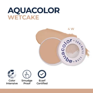 Kryolan Professional Make-Up Aqua Color Wet Cake 4W
