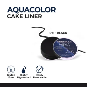 Kryolan - Aquacolor Cake Liner Black