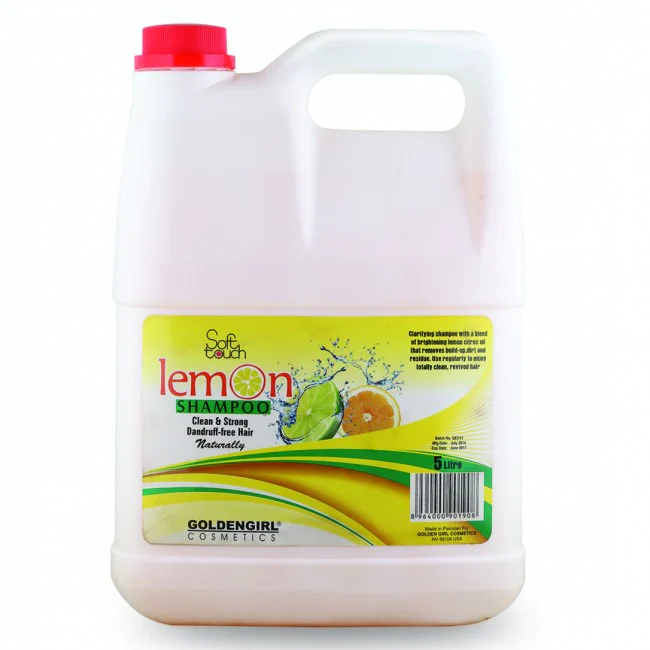 Soft Touch Lemon Shampoo 5 Ltr
