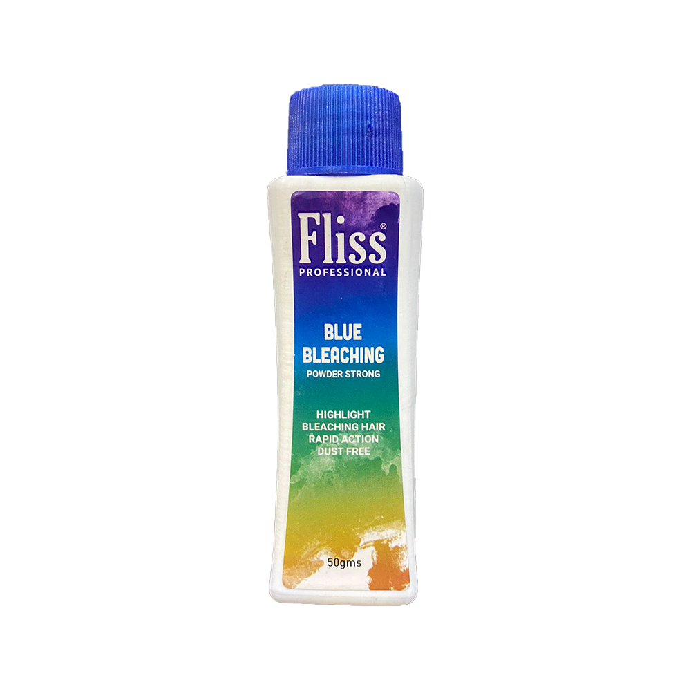 Fliss Keratin Bleach Powder Blue (Strong) 50gms