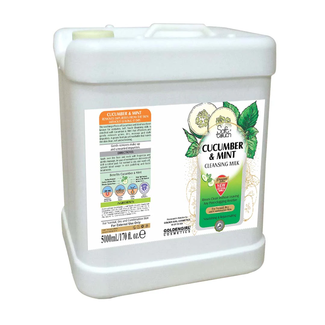 Soft Touch Cleansing Milk Cucumber & Mint 5ltr