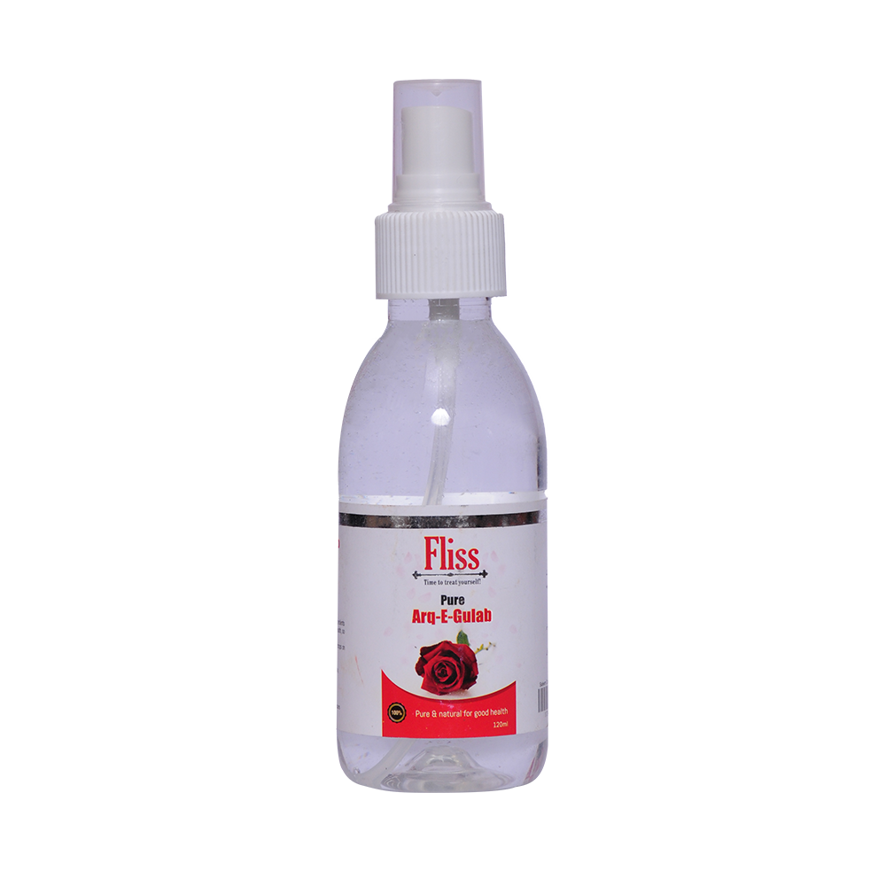 Fliss Rose Water 120ml, 800ml