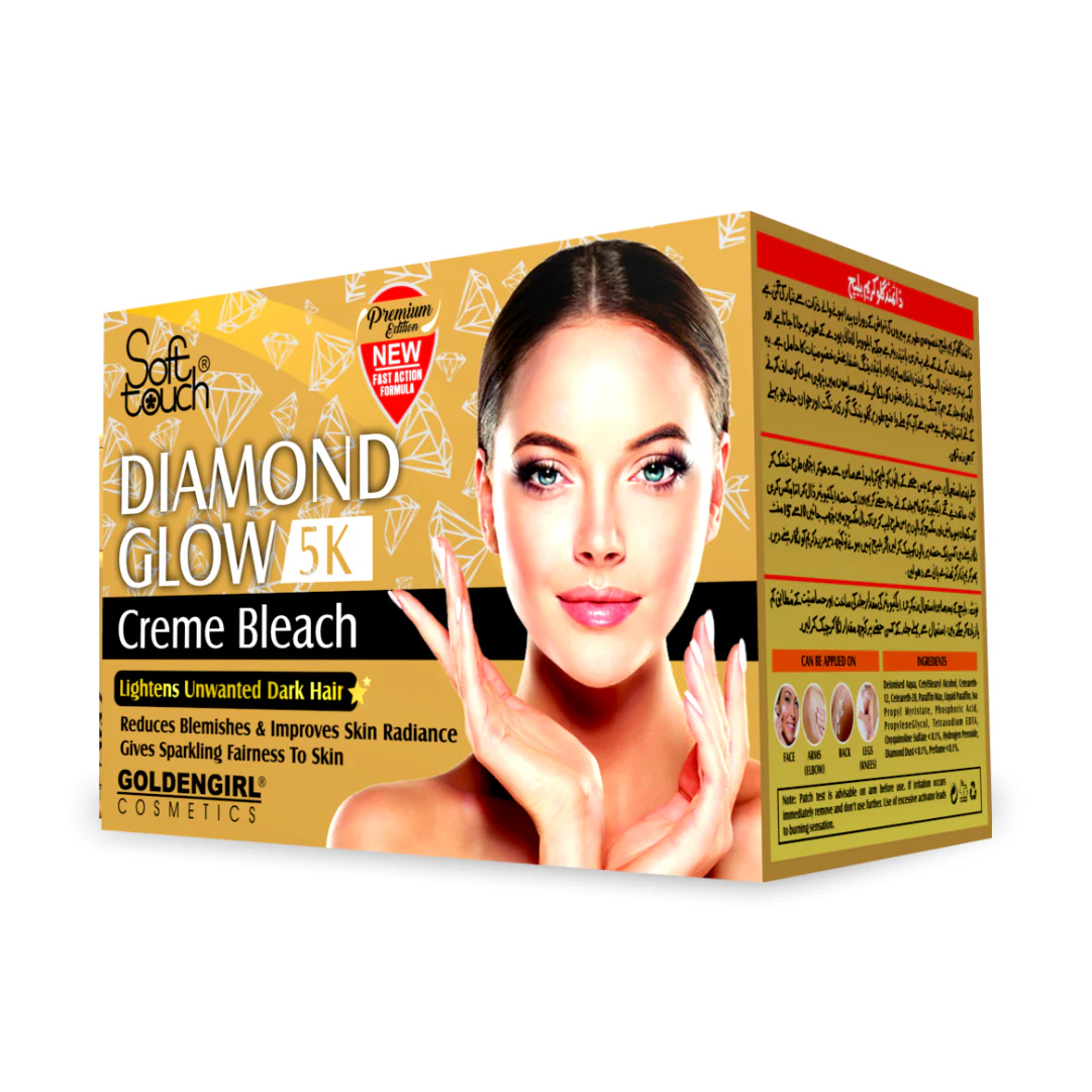 Soft Touch New-Diamond Glow Cream Bleach 500 gm