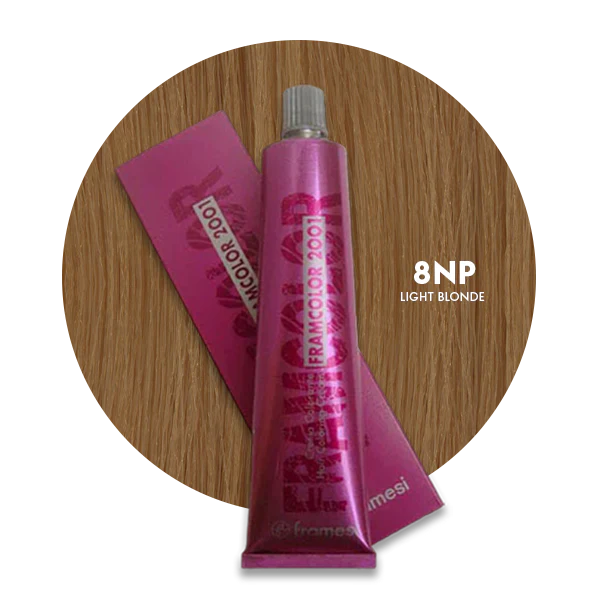 Framesi Framcolor 2001 Hair Color Cream 60ml - 8NP Light Blonde