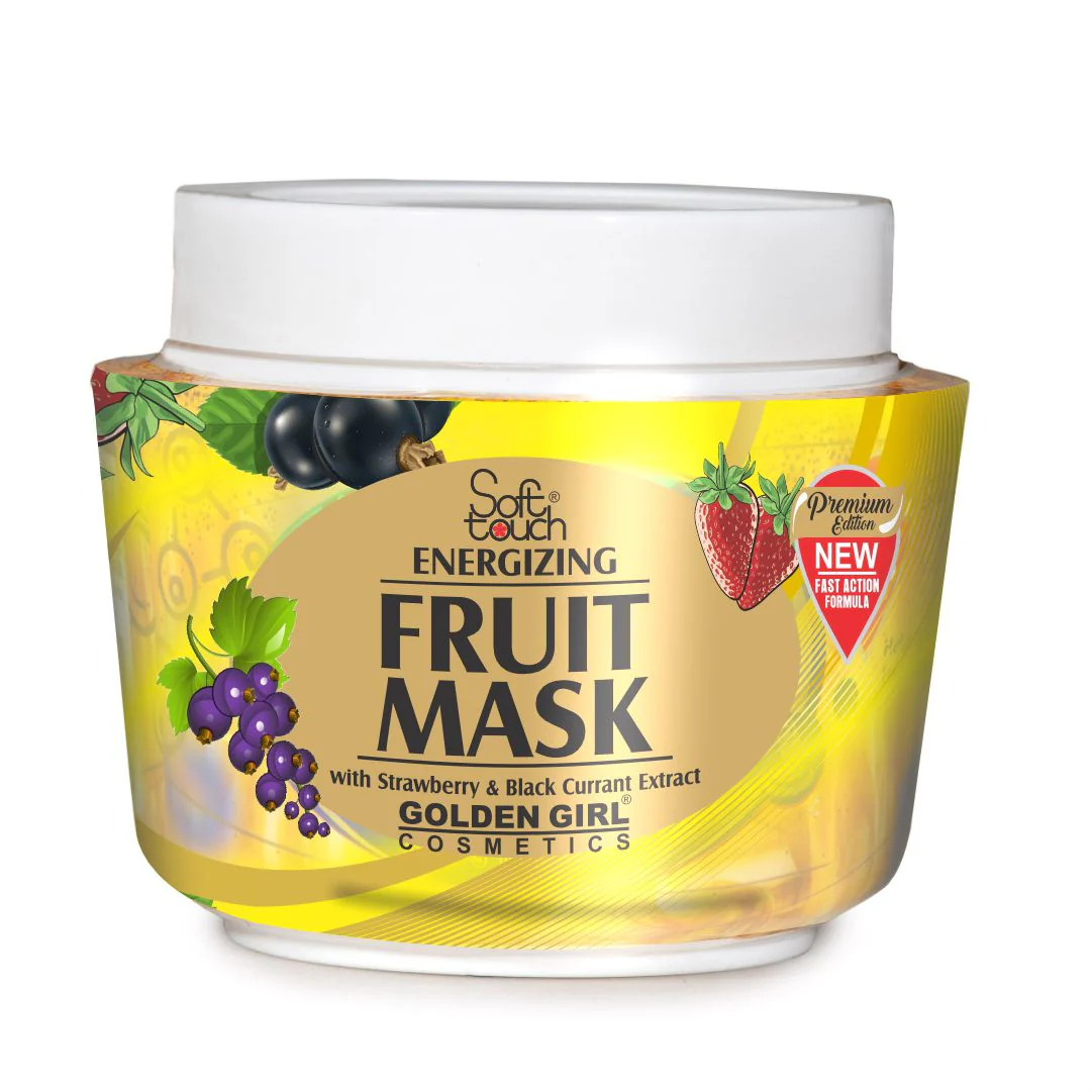 Soft Touch Fruit Mask - Strawberry & Blackcurrant- 500ml