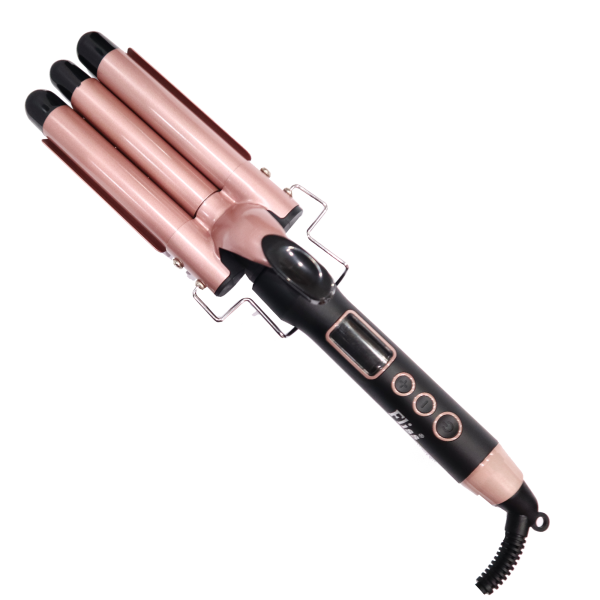 FLISS TRIPLE CURL ROSE GOLD HAIR WAVER HW-882
