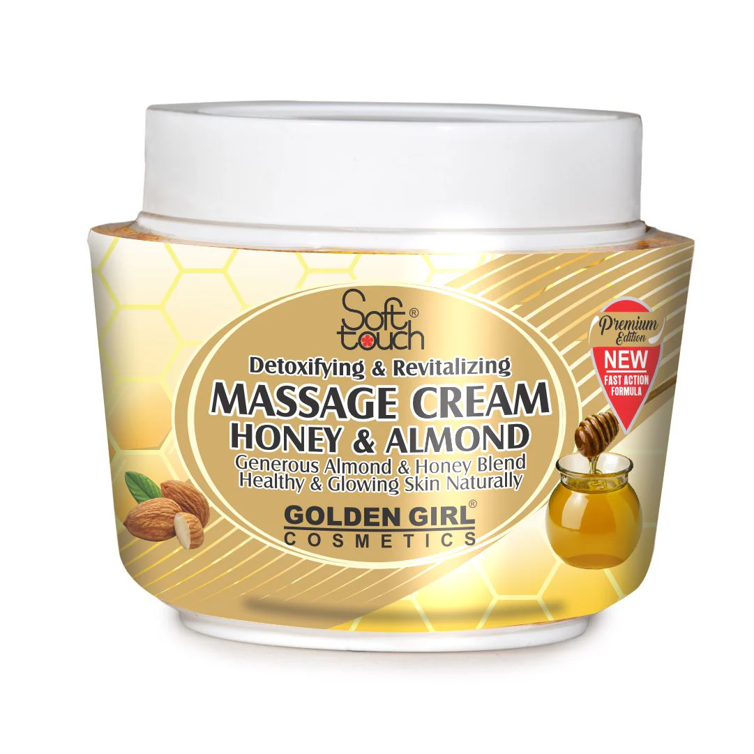 Soft Touch Massage Cream (Honey & Almond) 500ml