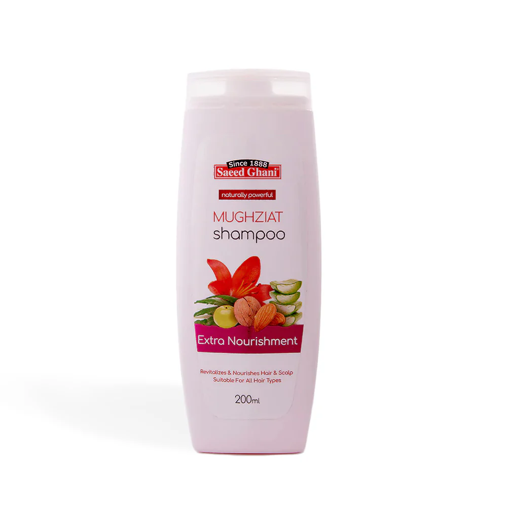 SAEED GHANI GAYSU MUGHZIAT SHAMPOO 200ML