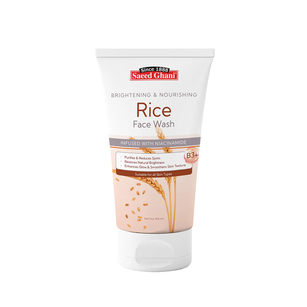 SAEED GHANI RICE FACE WASH 100ML