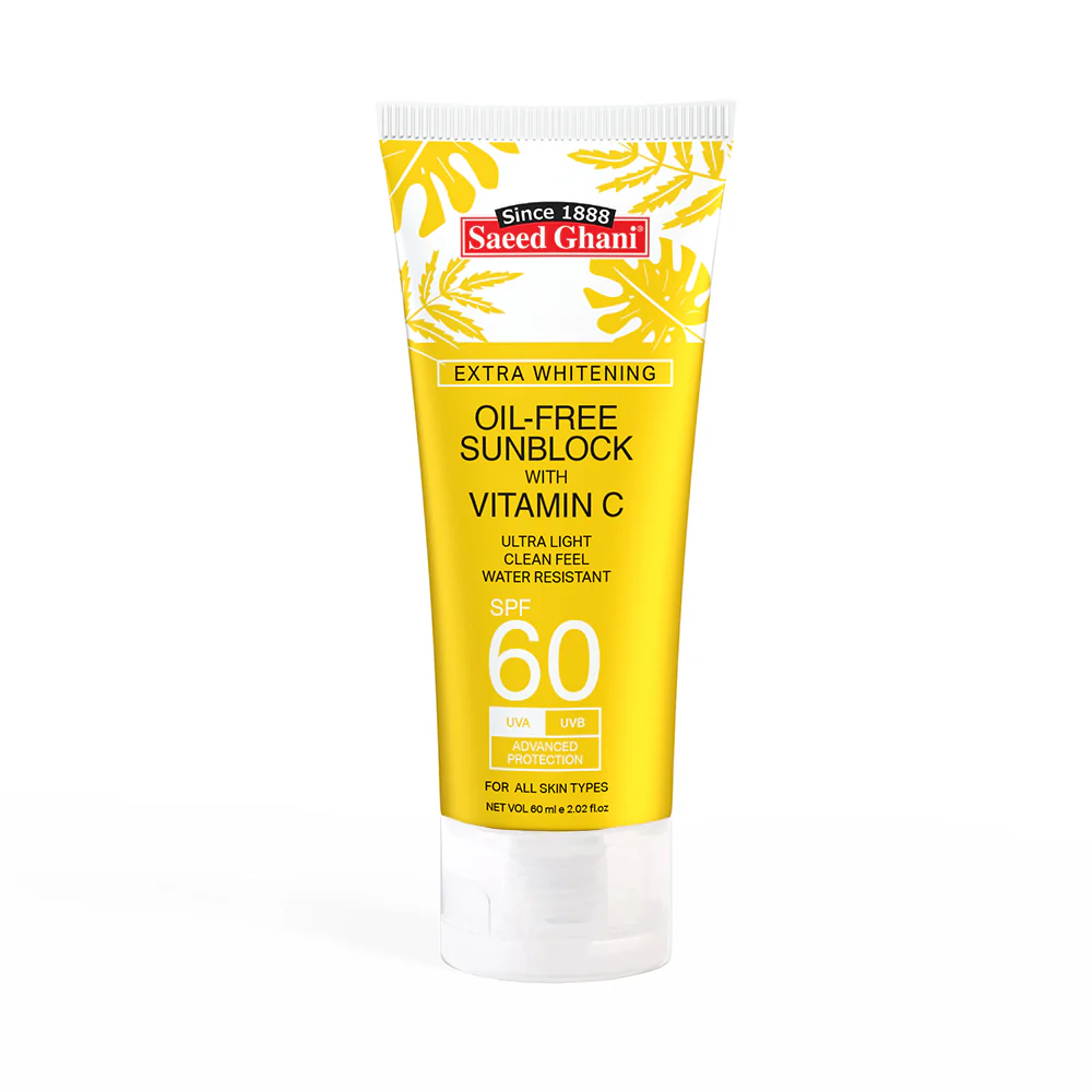 SAEED GHANI OIL FREE SUN BLOCK SPF-60 60ML