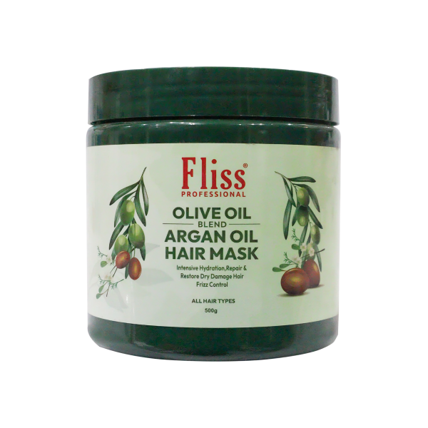 FLISS OLIVE OIL BLEND ARGAN OIL HAIR MASK 500GMS