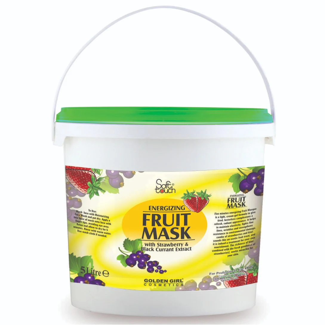 Soft Touch Fruit Mask - Strawberry & Blackcurrant - 5 liter