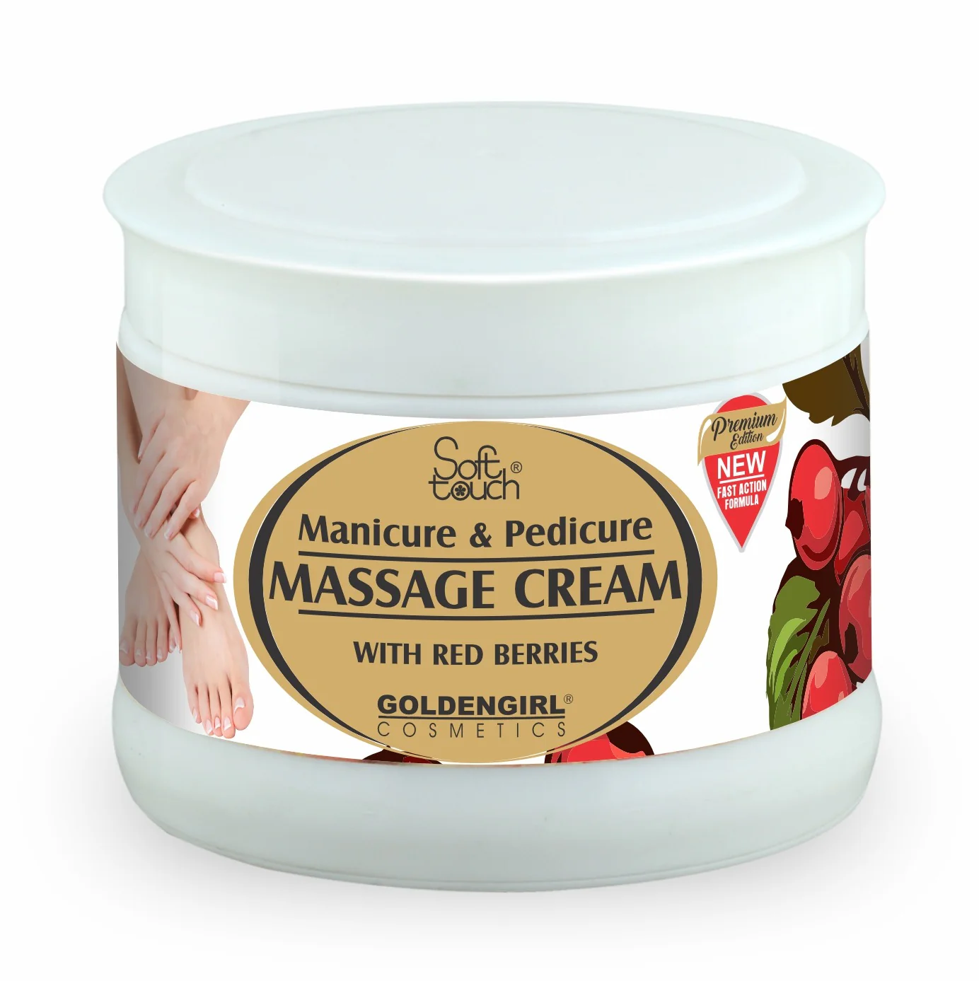 Soft Touch Manicure Pedicure Massage Cream 500ml