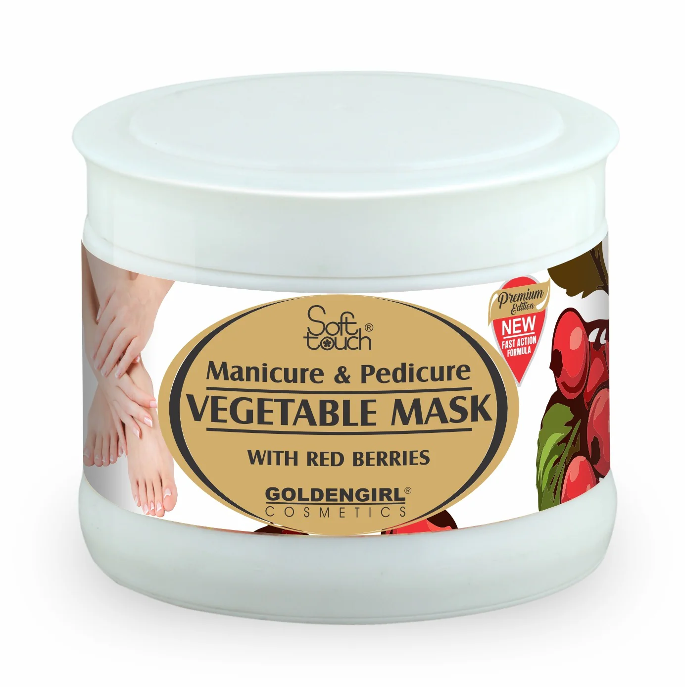 Soft Touch Manicure & Pedicure Vegetable Mask 500ml