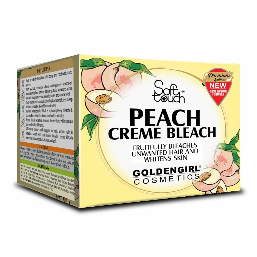 Soft Touch Peach Creme Bleach Jumbo 500gm