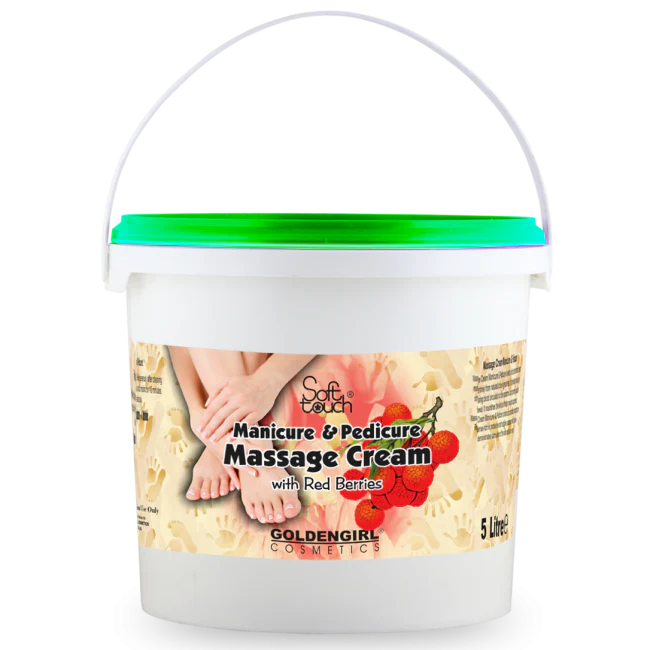 Soft Touch Mani Pedi Massage Cream (Bucket) 5 Ltr