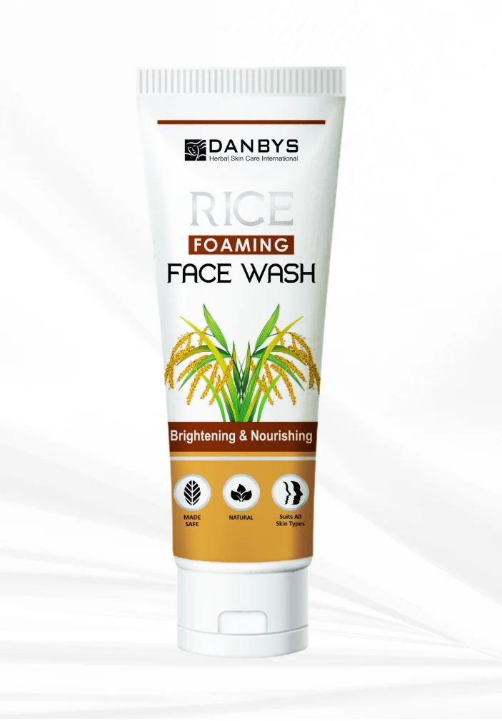 DANBYS RICE FOAMING FACE WASH 100ML